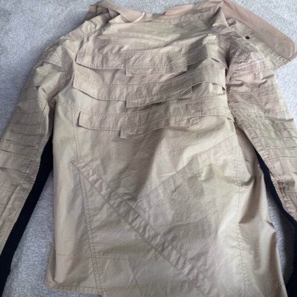 Demobaza SS23 'Revive' Assymetrical Shirt Tan Small - Picture 4 of 6